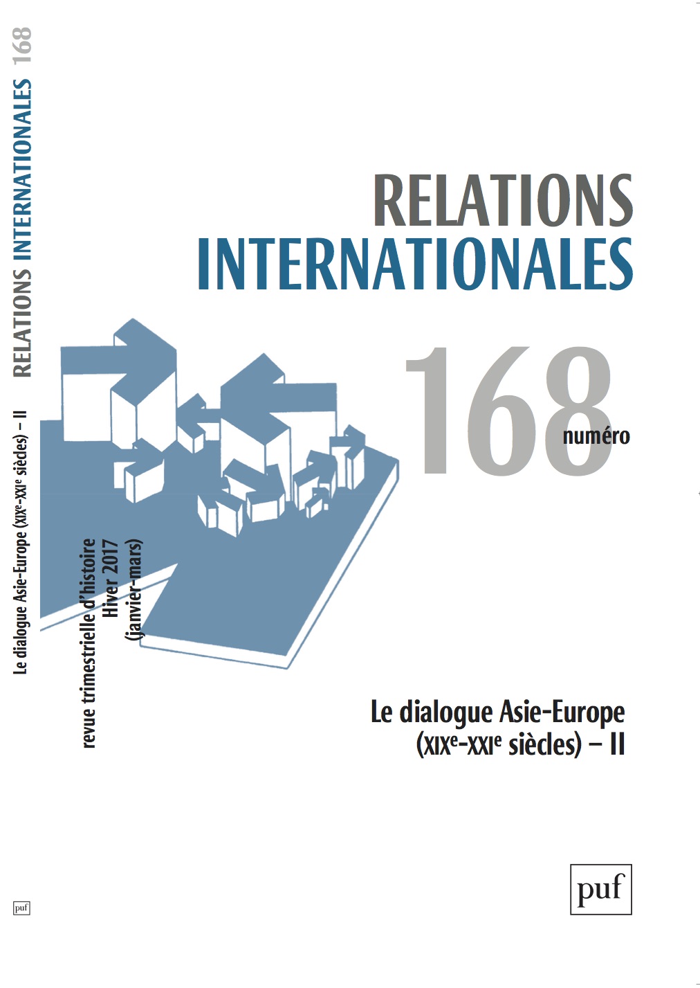 Le dialogue Asie-Europe (XIXe-XXe siècle) t. II