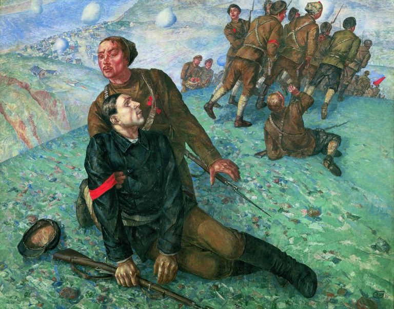 death_of_commissar_kuzma_petrov-vodkin