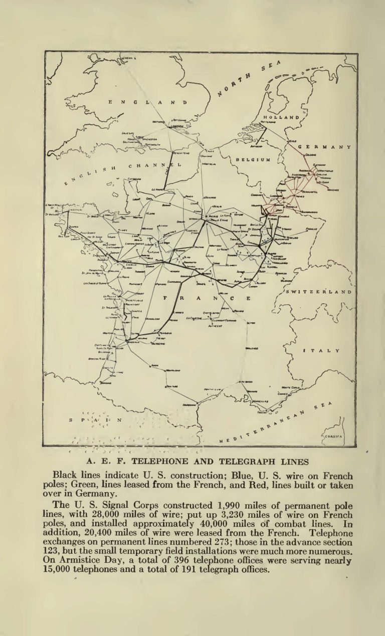 Réseau téléphonique américain en France