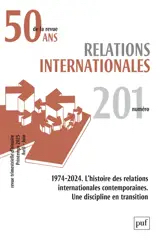 Relations internationales 201 (2025)